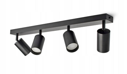 Lubinis šviestuvas Liustra Plafonas Vamzdžiai Metalinis SPOT BG4 LED GU10