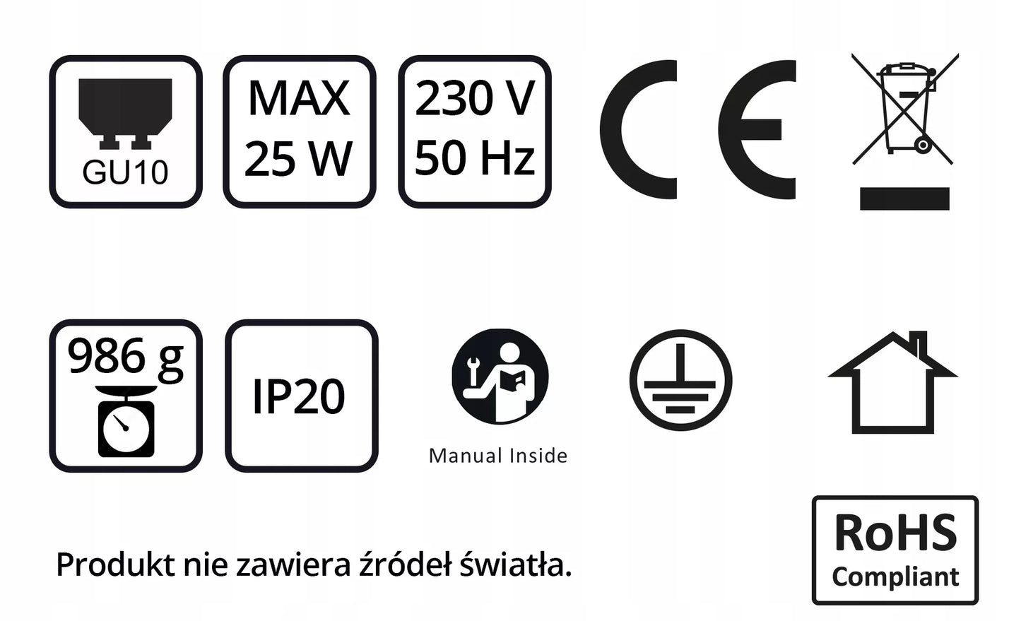 Lubinis šviestuvas Liustra Plafonas Vamzdžiai Metalinis SPOT BG4 LED GU10