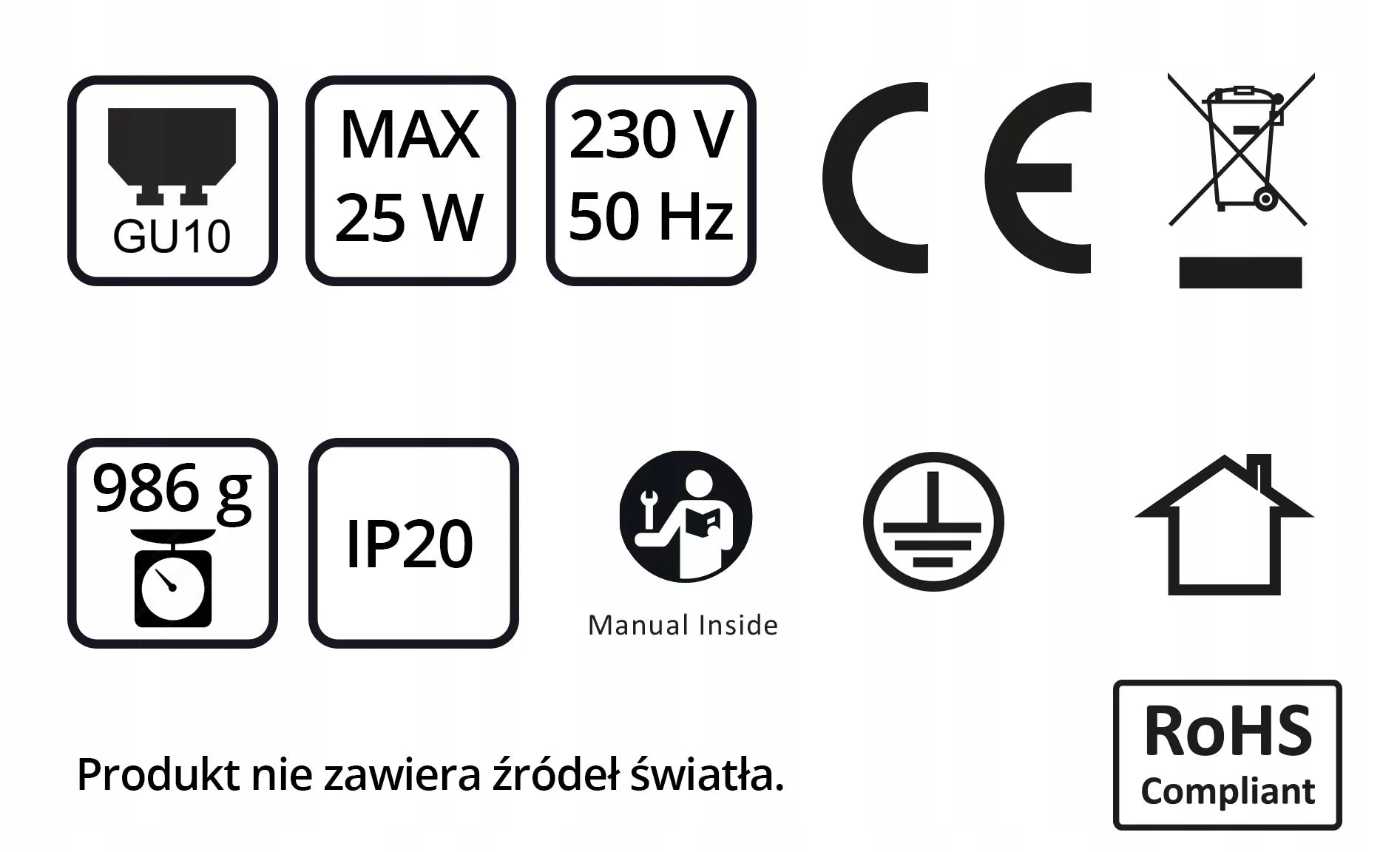 Lubinis šviestuvas Liustra Plafonas Vamzdžiai Metalinis SPOT BG4 LED GU10