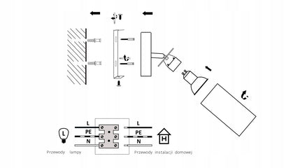 Lubinis šviestuvas Liustra Plafonas Vamzdžiai Metalinis SPOT BG4 LED GU10
