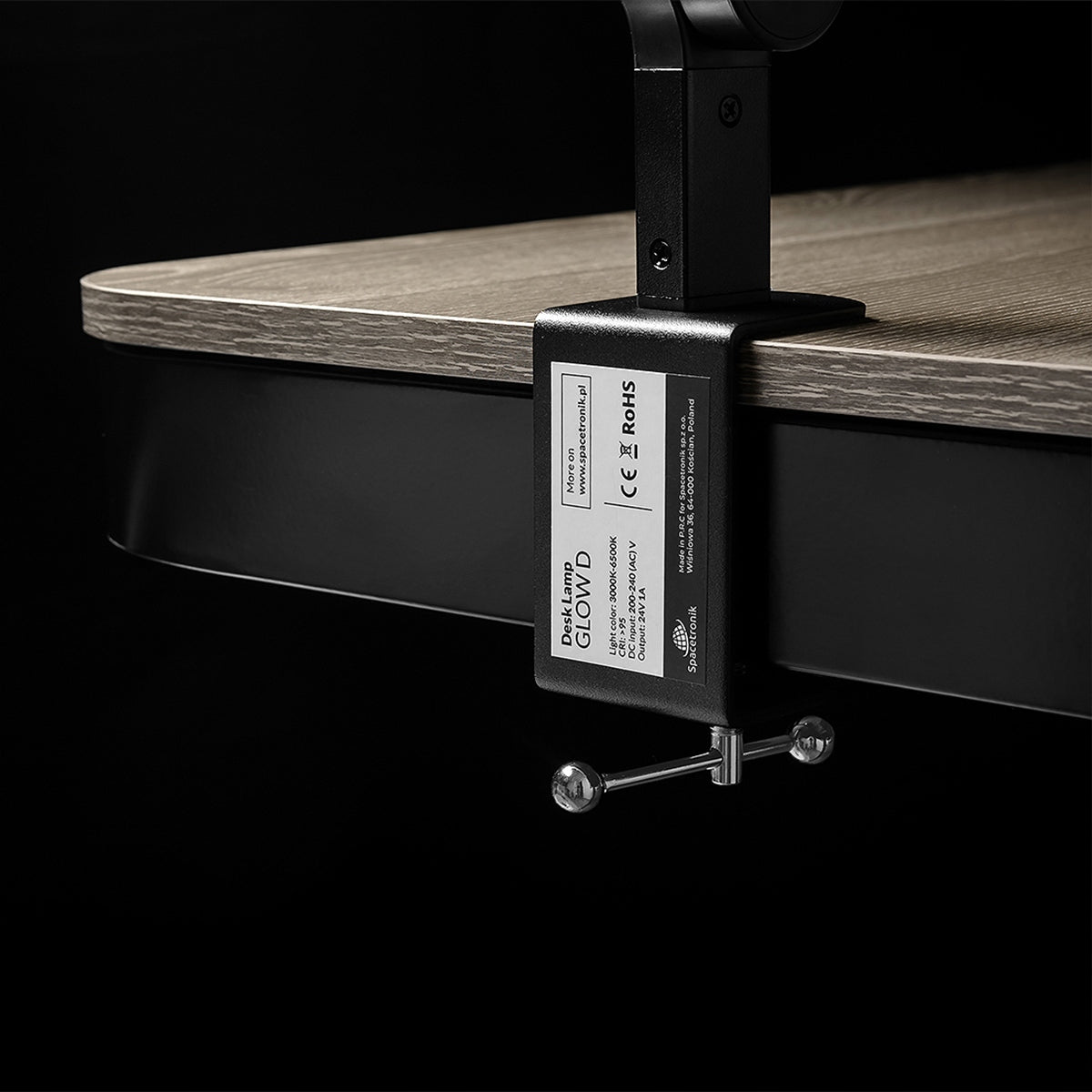 LED stalioninė bešešėlinė darbinė lempa su šviesos ir spalvos temperatūros reguliavimu Glow D2