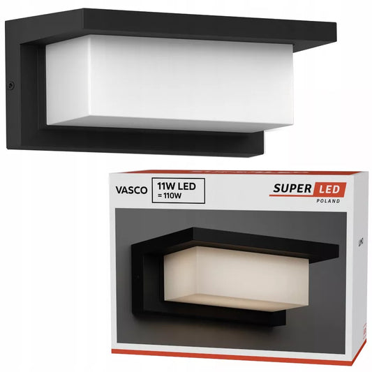 Lauko sieninis LED šviestuvas 11W, sieninis sodo šviestuvas 230V SuperLED