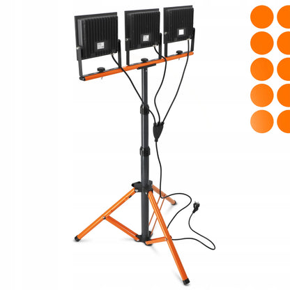 Smartled stovimas LED prožektorius 300W 33000 lm juodas IP65