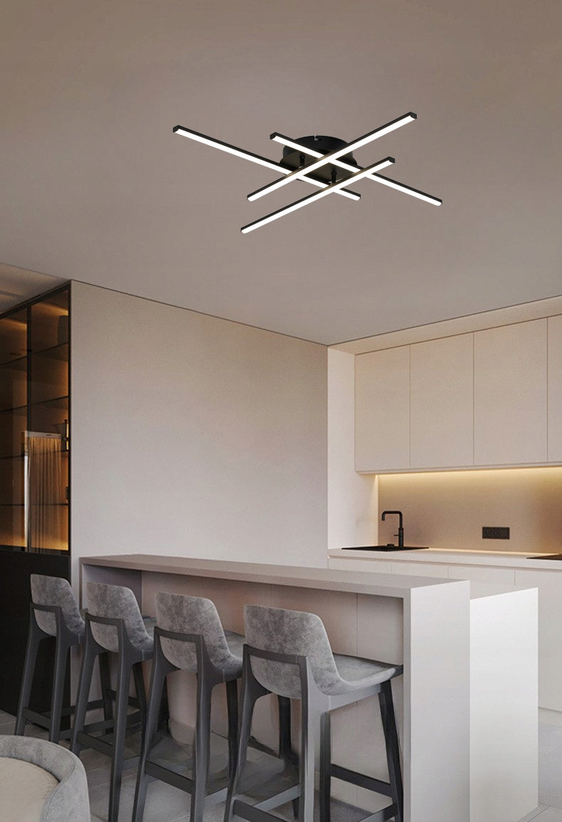 LED lubinis šviestuvas, pakabinamas ŽYRANDOL PLAFON, 4000K neutrali balta, modernus