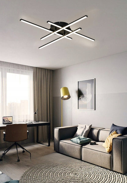 LED lubinis šviestuvas, pakabinamas ŽYRANDOL PLAFON, 4000K neutrali balta, modernus