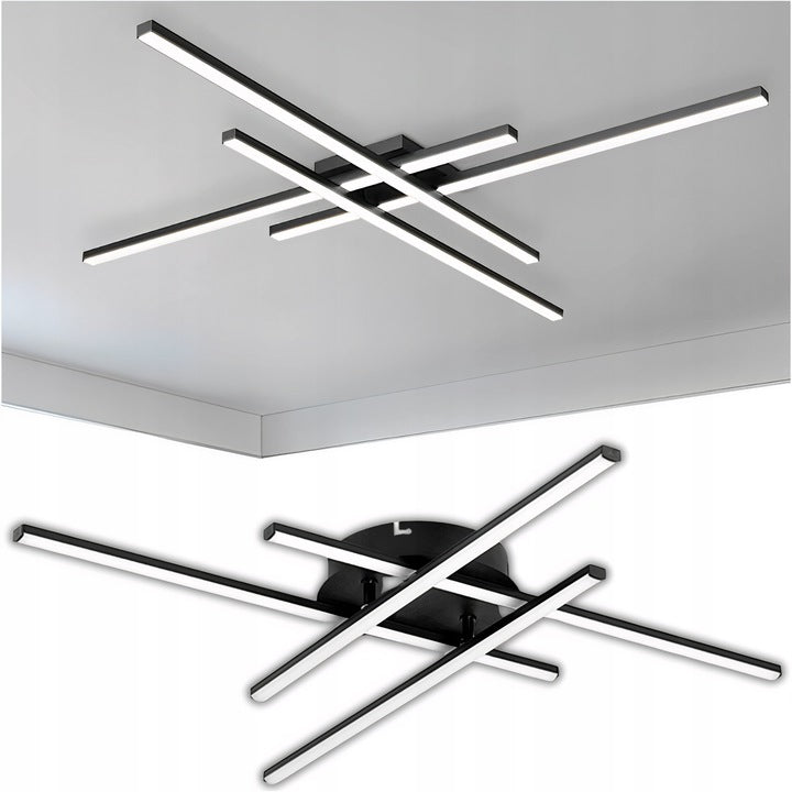 LED lubinis šviestuvas, pakabinamas ŽYRANDOL PLAFON, 4000K neutrali balta, modernus