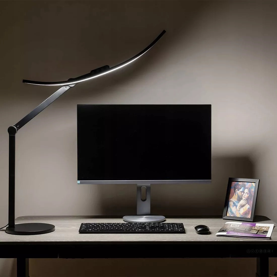 LED stalinė lempa su CRI95, be šešėlių, Glow piešimo lempa manikiūrui, stovas