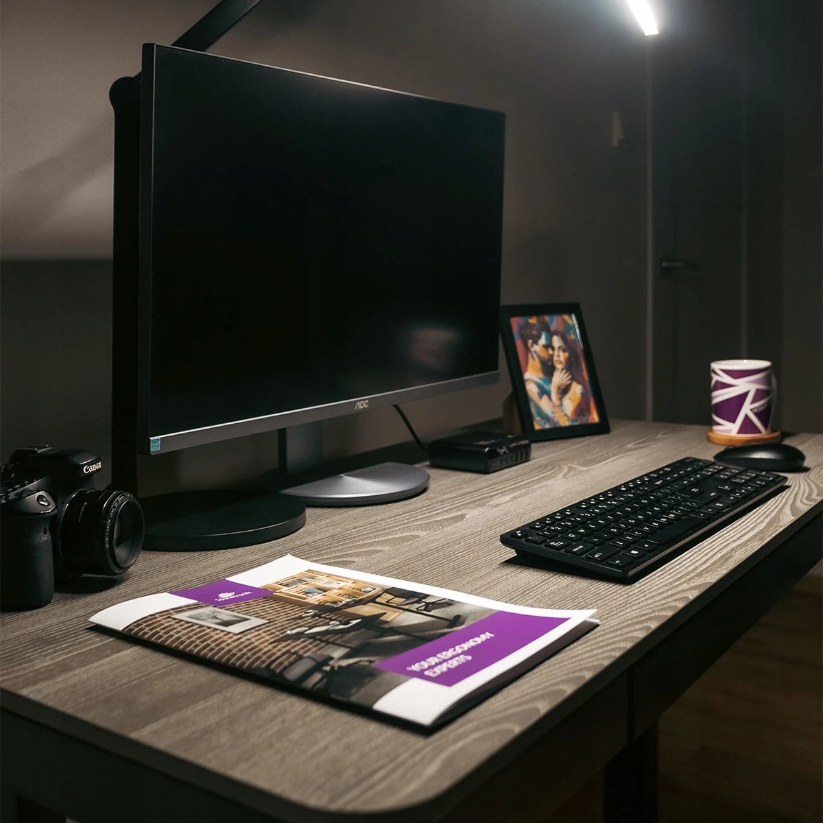 LED stalinė lempa su CRI95, be šešėlių, Glow piešimo lempa manikiūrui, stovas