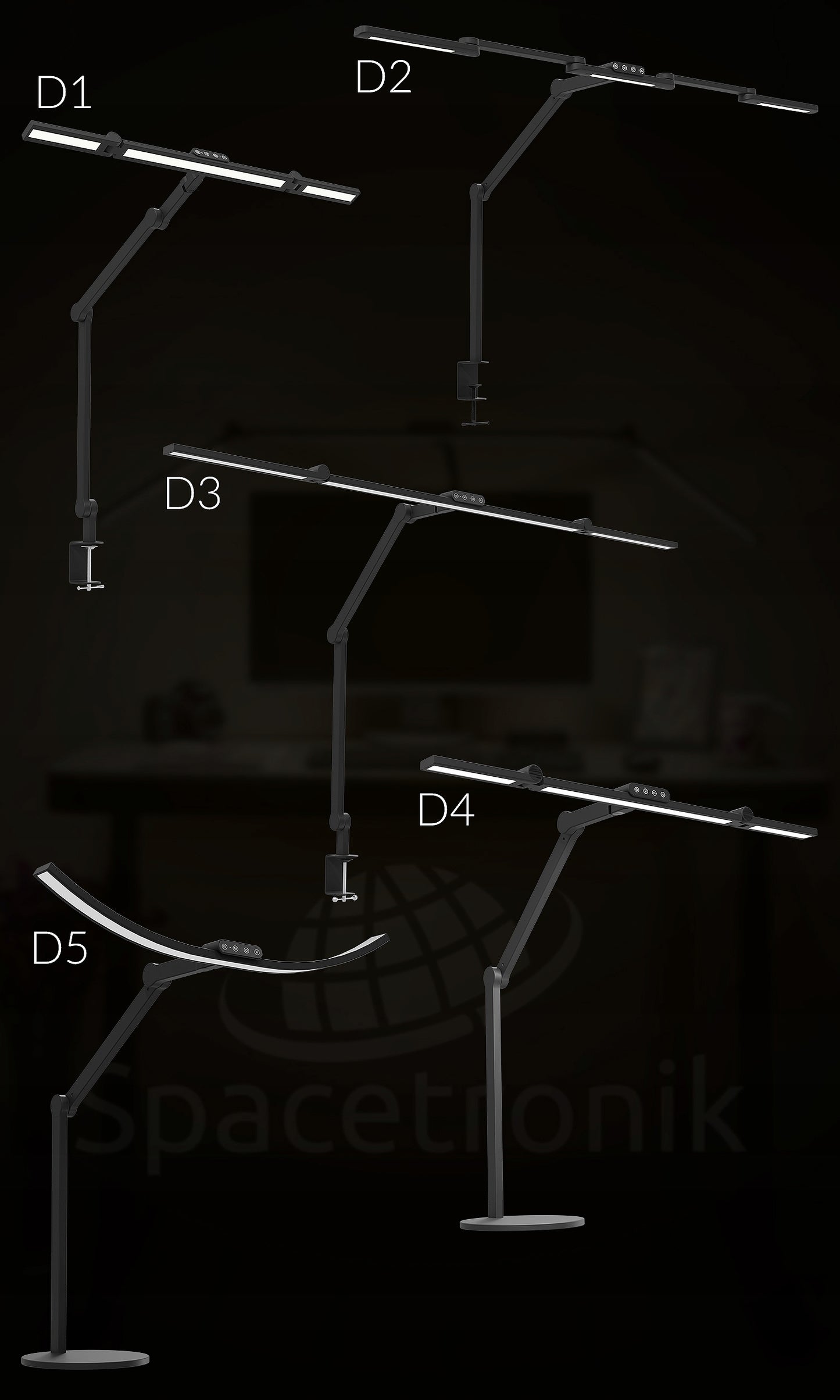 LED stalinė lempa su CRI95, be šešėlių, Glow piešimo lempa manikiūrui, stovas