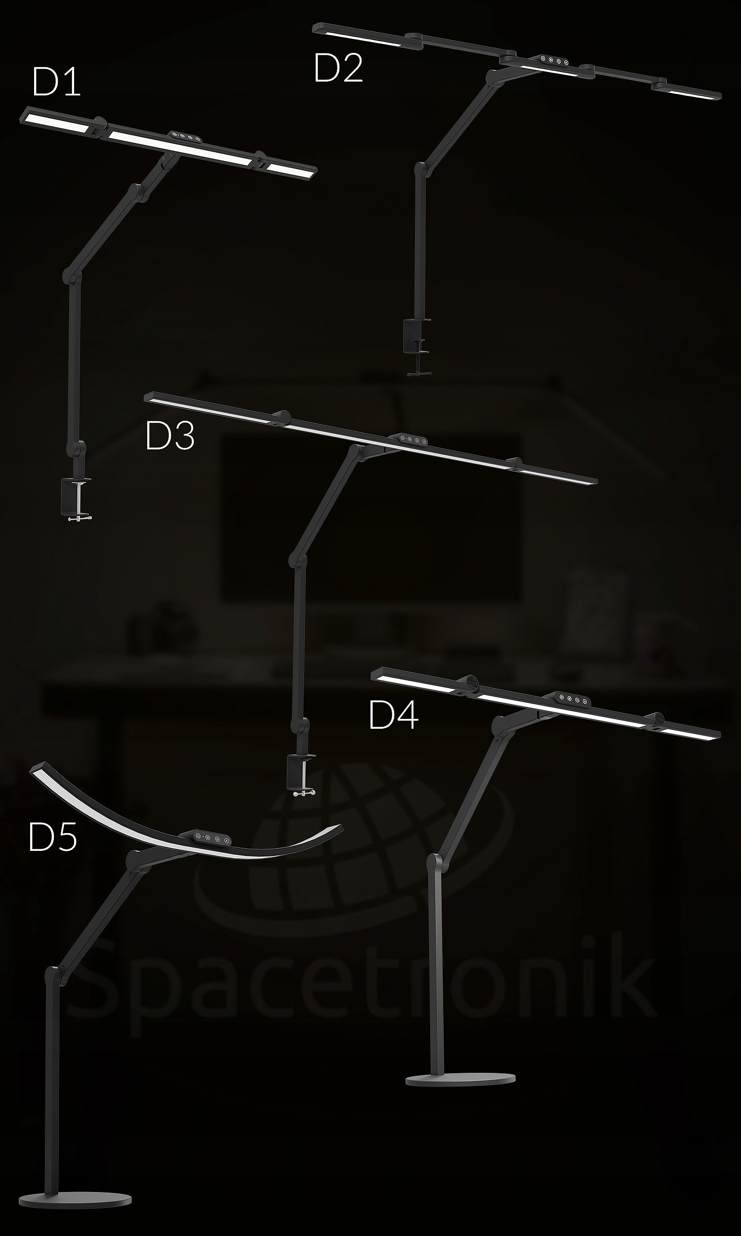 LED stalinė lempa su CRI95, be šešėlių, Glow piešimo lempa manikiūrui, stovas