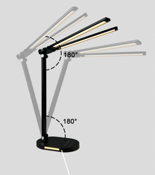 Stalinė LED lemputė, lietimui jautri, 3 spalvos skaitymui, dviguba 15W