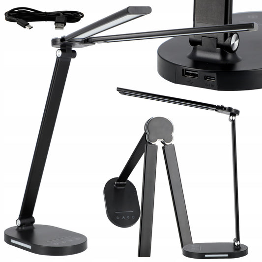 Stalinė LED lemputė, lietimui jautri, 3 spalvos skaitymui, dviguba 15W