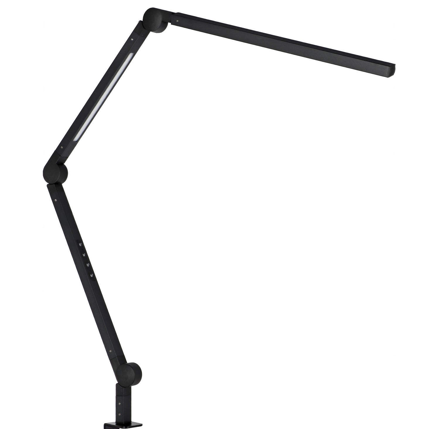 LED stalinė lemputė, mokyklinė, liečiama, bražyboms skirta, reguliuojama, dviguba