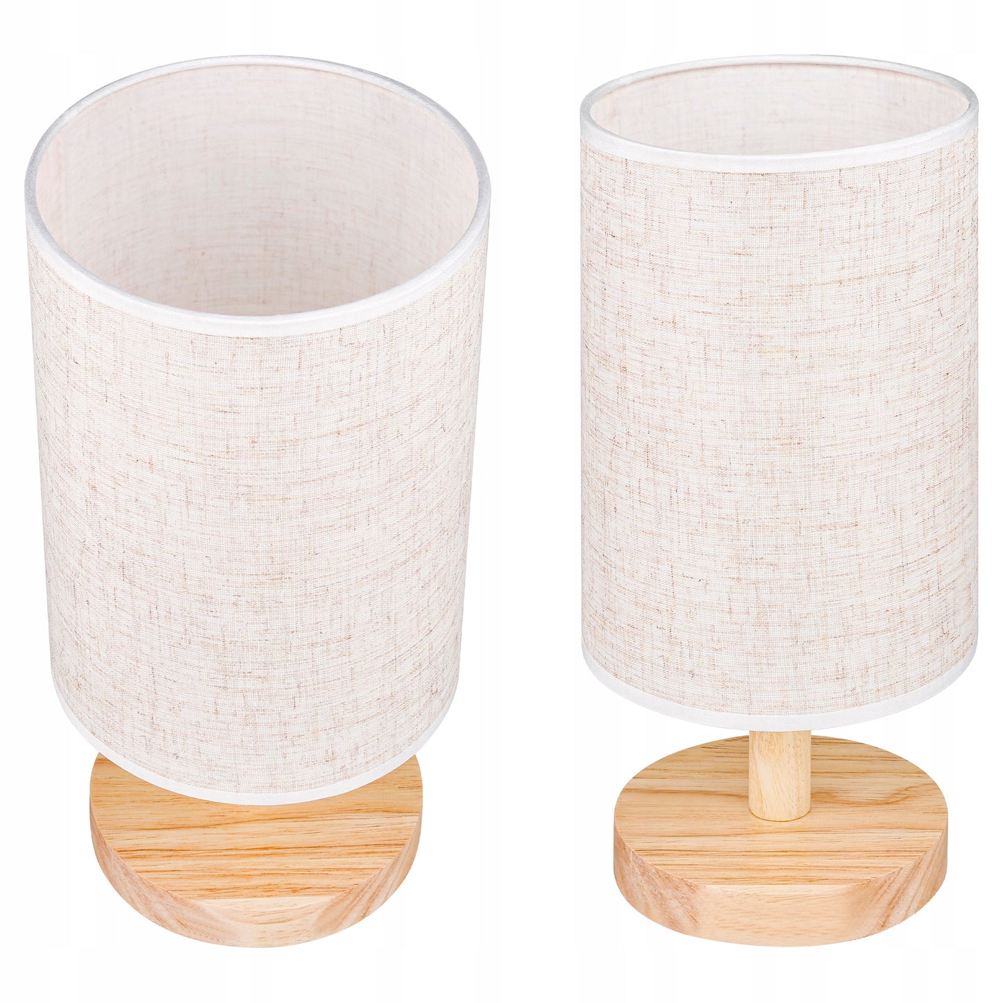 Stalinė lemputė, naktinė, mokyklinė E27 LED MEDINĖ balta