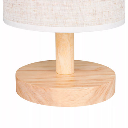 Stalinė lemputė, naktinė, mokyklinė E27 LED MEDINĖ balta