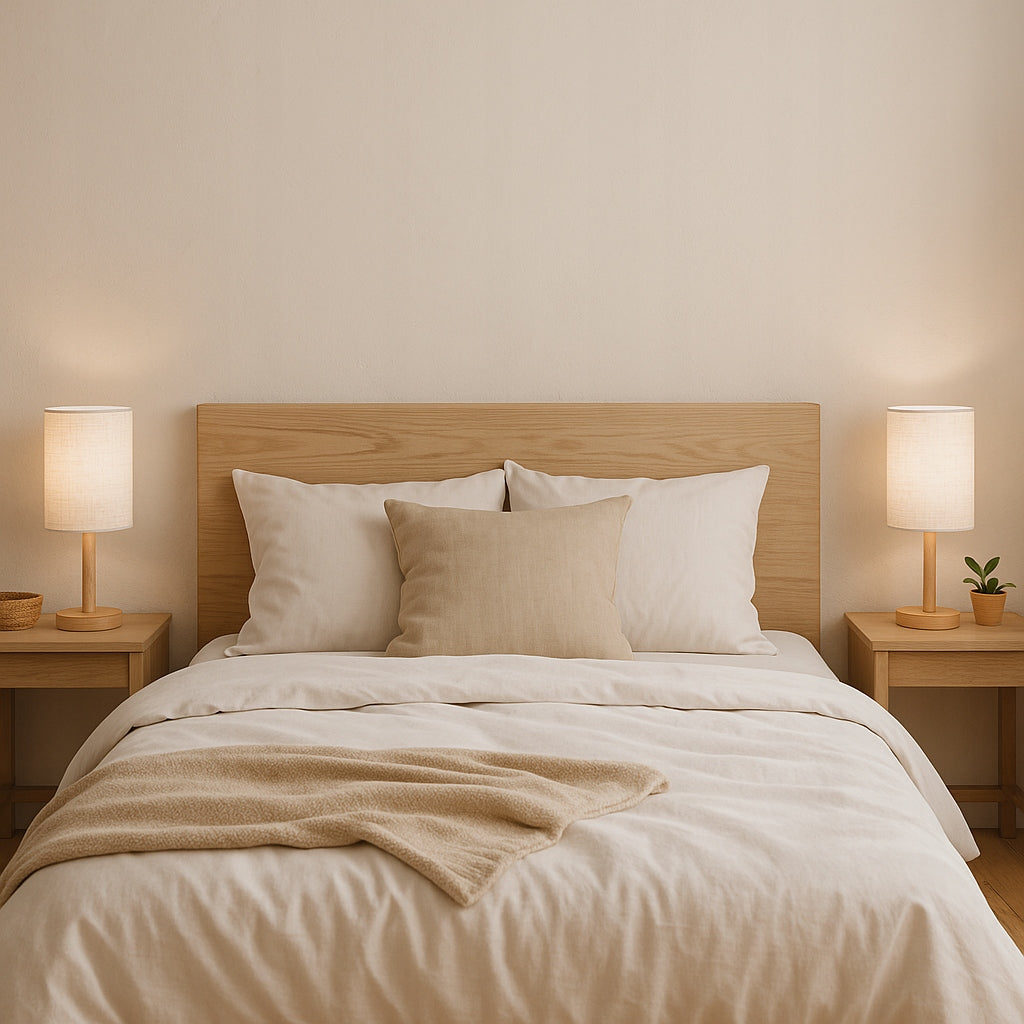 Stalinė lemputė, naktinė, mokyklinė E27 LED MEDINĖ balta