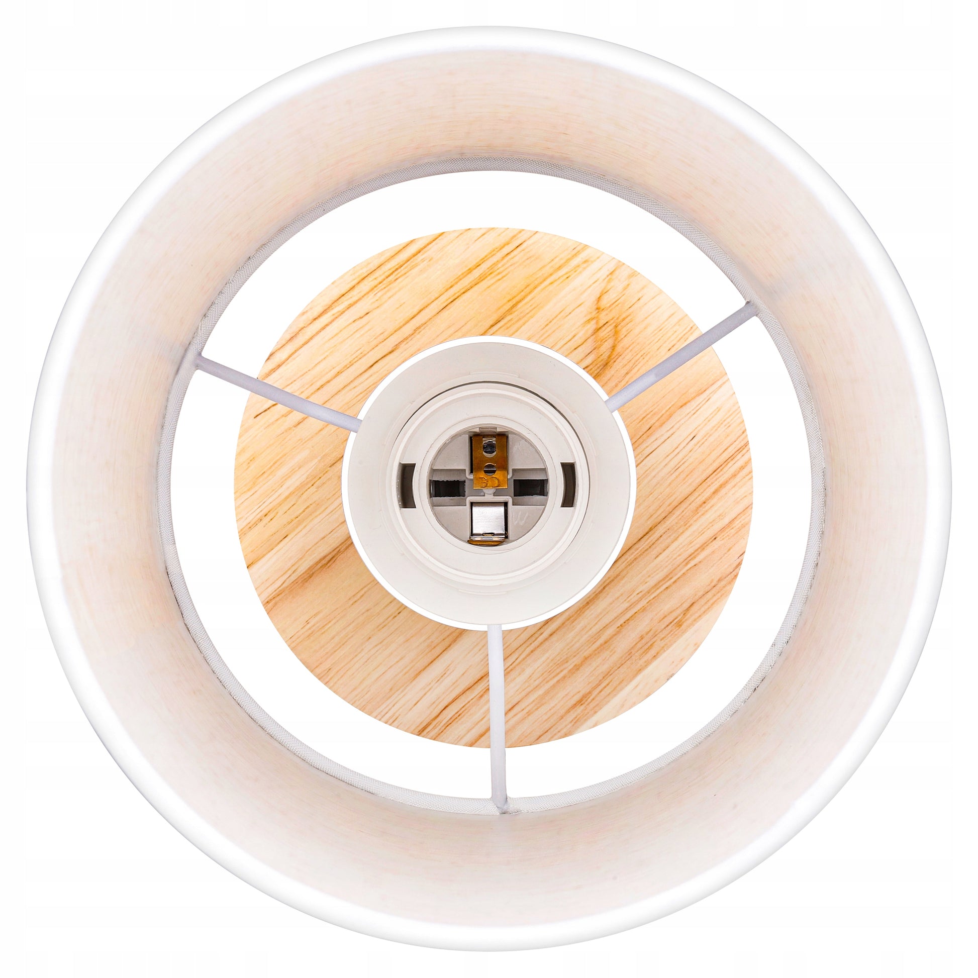 Stalinė lemputė, naktinė, mokyklinė E27 LED MEDINĖ balta