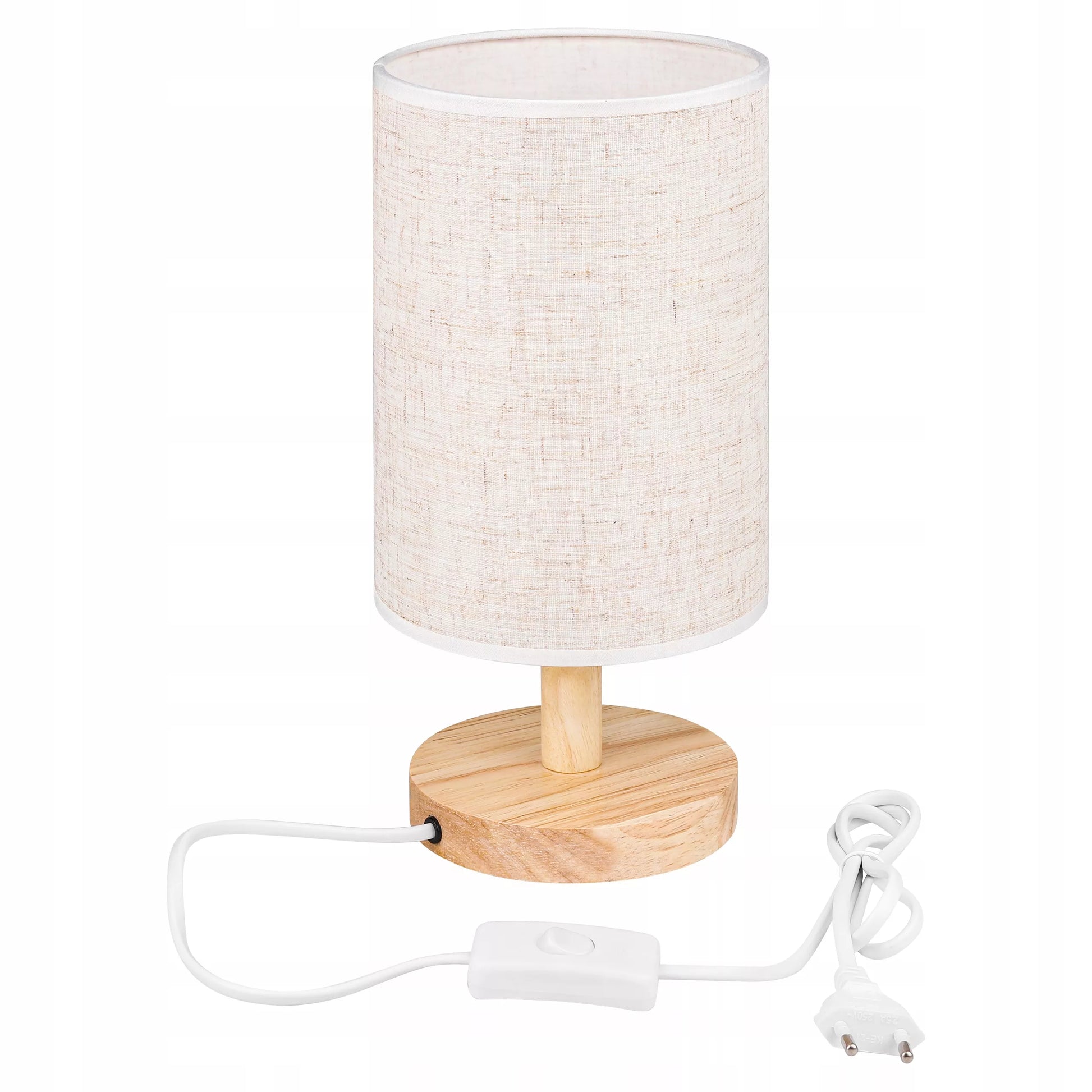 Stalinė lemputė, naktinė, mokyklinė E27 LED MEDINĖ balta