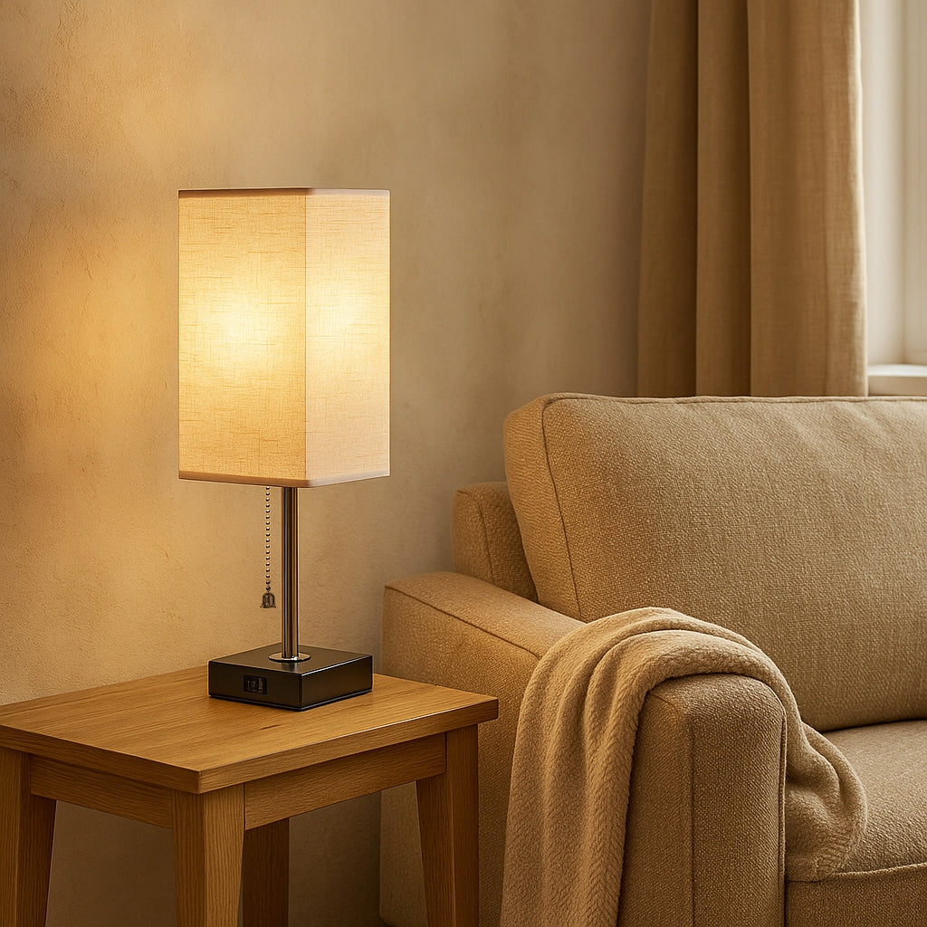 Stalinė lemputė, naktinė, mokyklinė, E27 LED USB C, reguliuojama