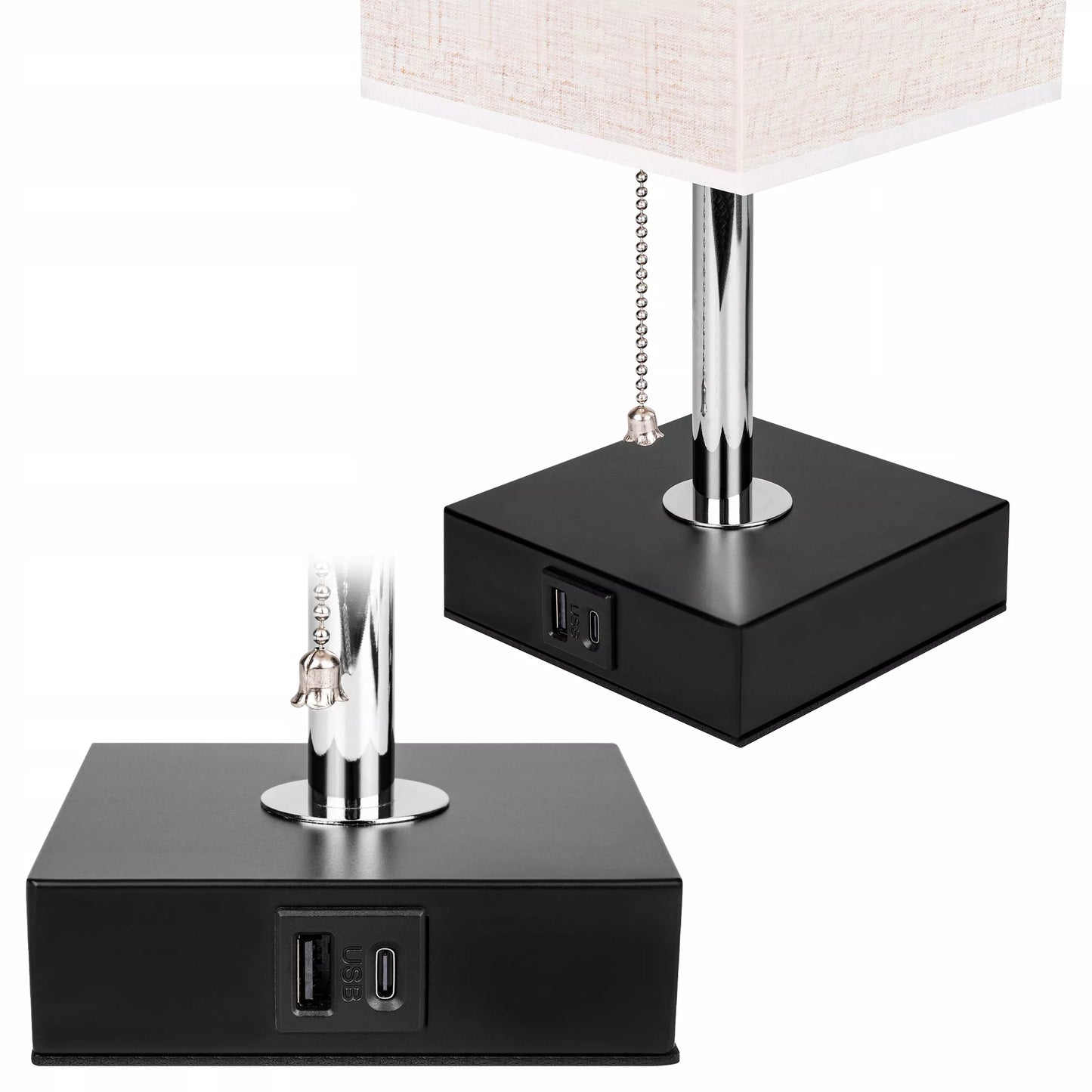 Stalinė lemputė, naktinė, mokyklinė, E27 LED USB C, reguliuojama