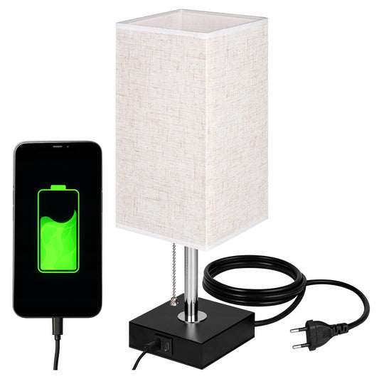 Stalinė lemputė, naktinė, mokyklinė, E27 LED USB C, reguliuojama