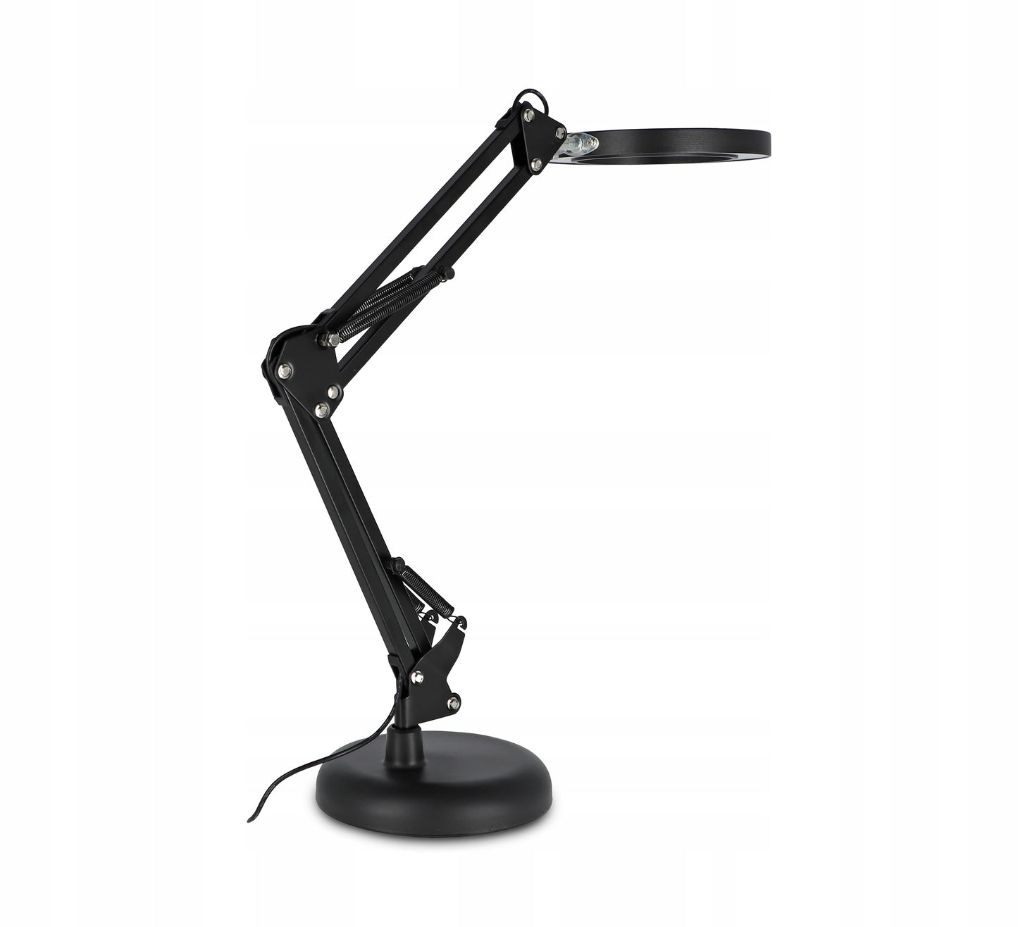 Stalinė LED lempa, kosmetinė lempa, reguliuojamas pritemdymas, didinamasis stiklas