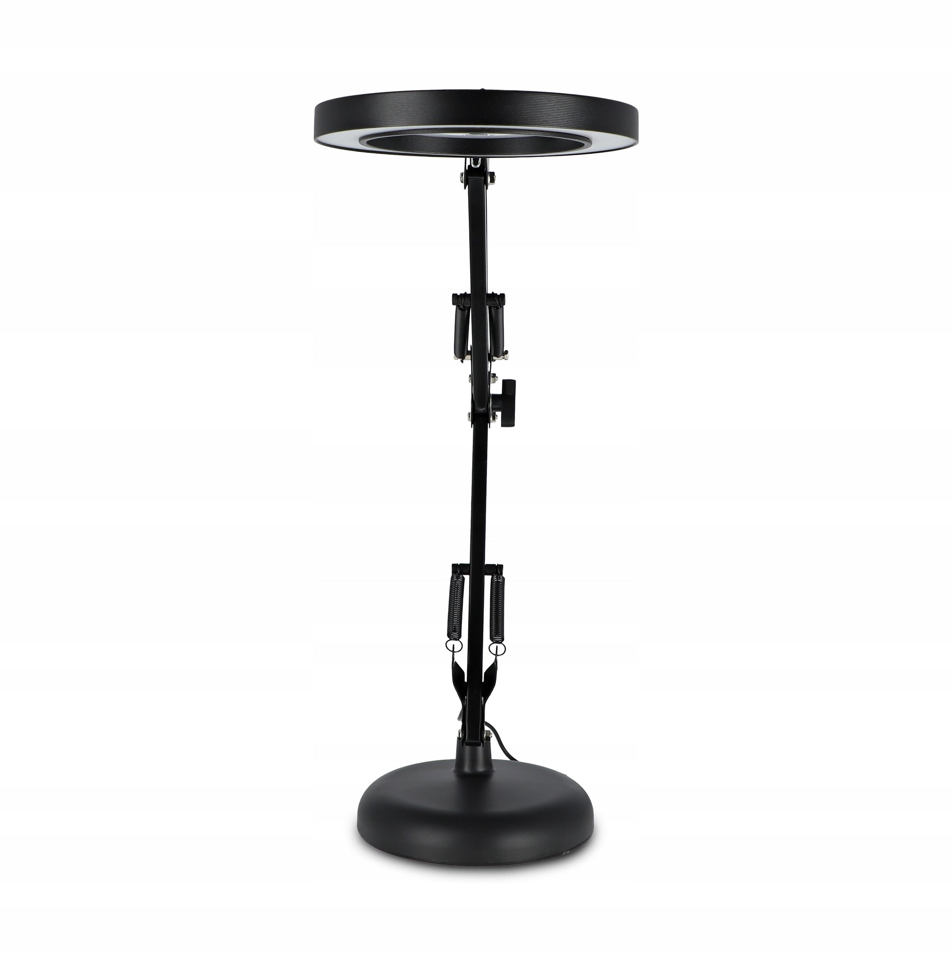 Stalinė LED lempa, kosmetinė lempa, reguliuojamas pritemdymas, didinamasis stiklas