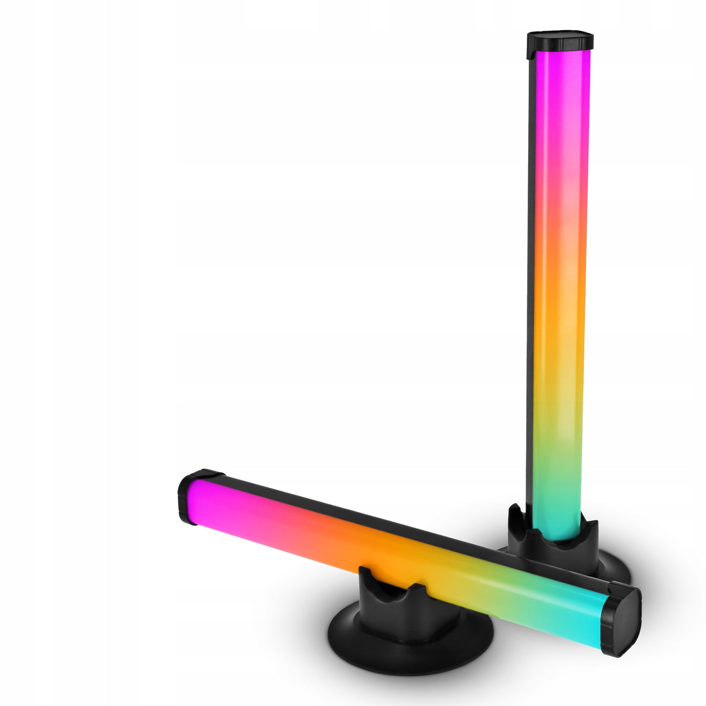 Stalinė LED RGB žaidimų lempa, šviesos juosta, aplinkos apšvietimas su nuotolinio valdymo pultu