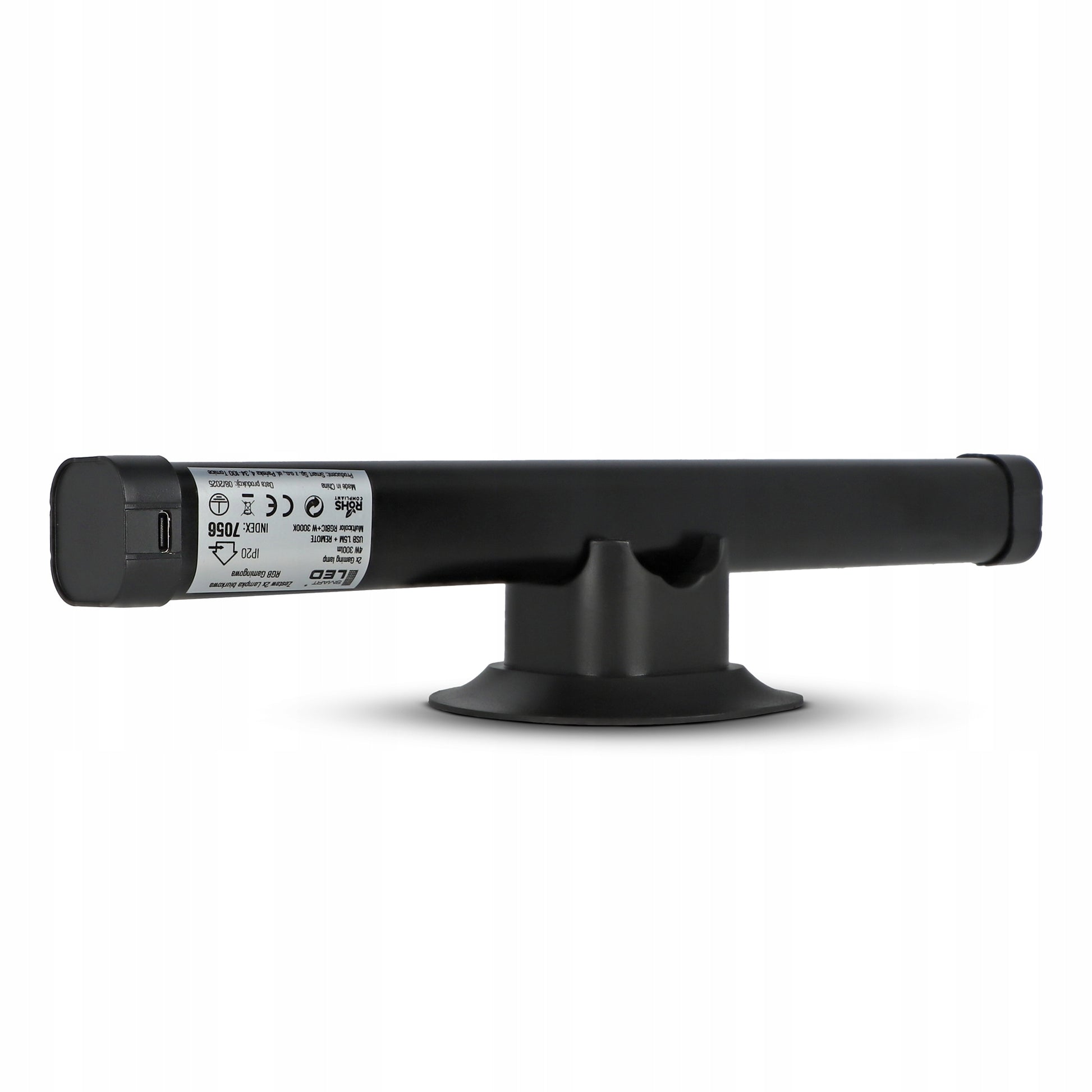 Stalinė LED RGB žaidimų lempa, šviesos juosta, aplinkos apšvietimas su nuotolinio valdymo pultu