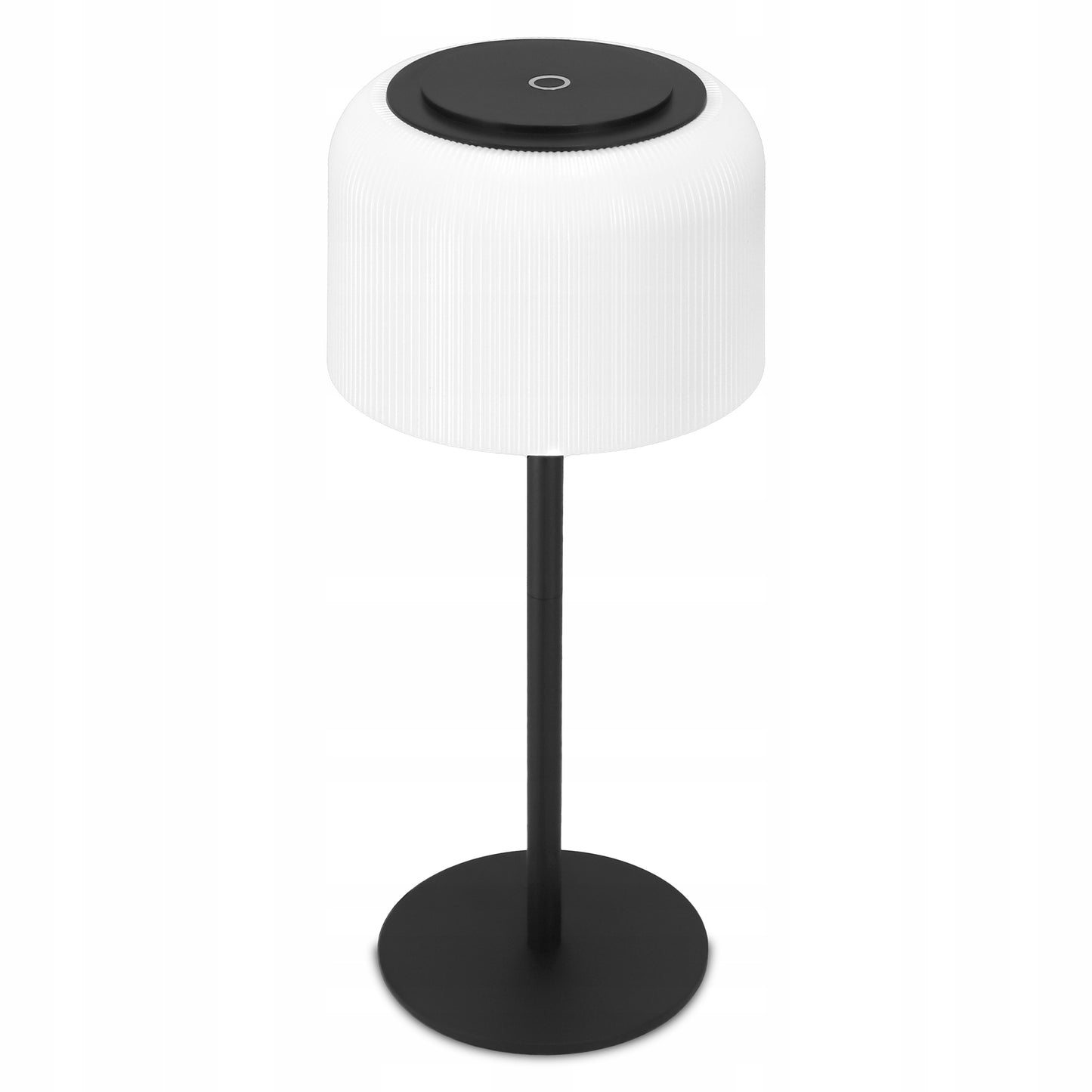 LED stalinė lemputė su lietimu, įkraunama, su pritemdikliu ir 3 spalvomis sodui