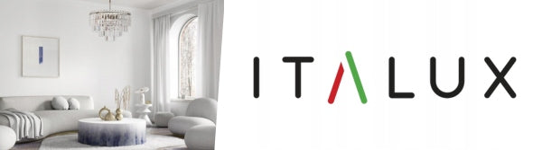 Stalinė lempa Italux Laverno industrinė juoda