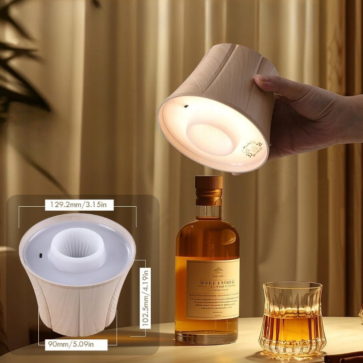 LED stalinė lemputė ant butelio 26-30 mm pasidaryk pats