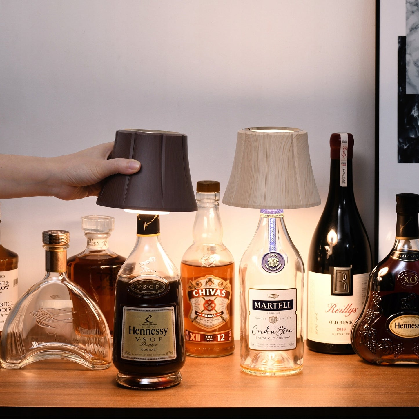 LED stalinė lemputė ant butelio 26-30 mm pasidaryk pats