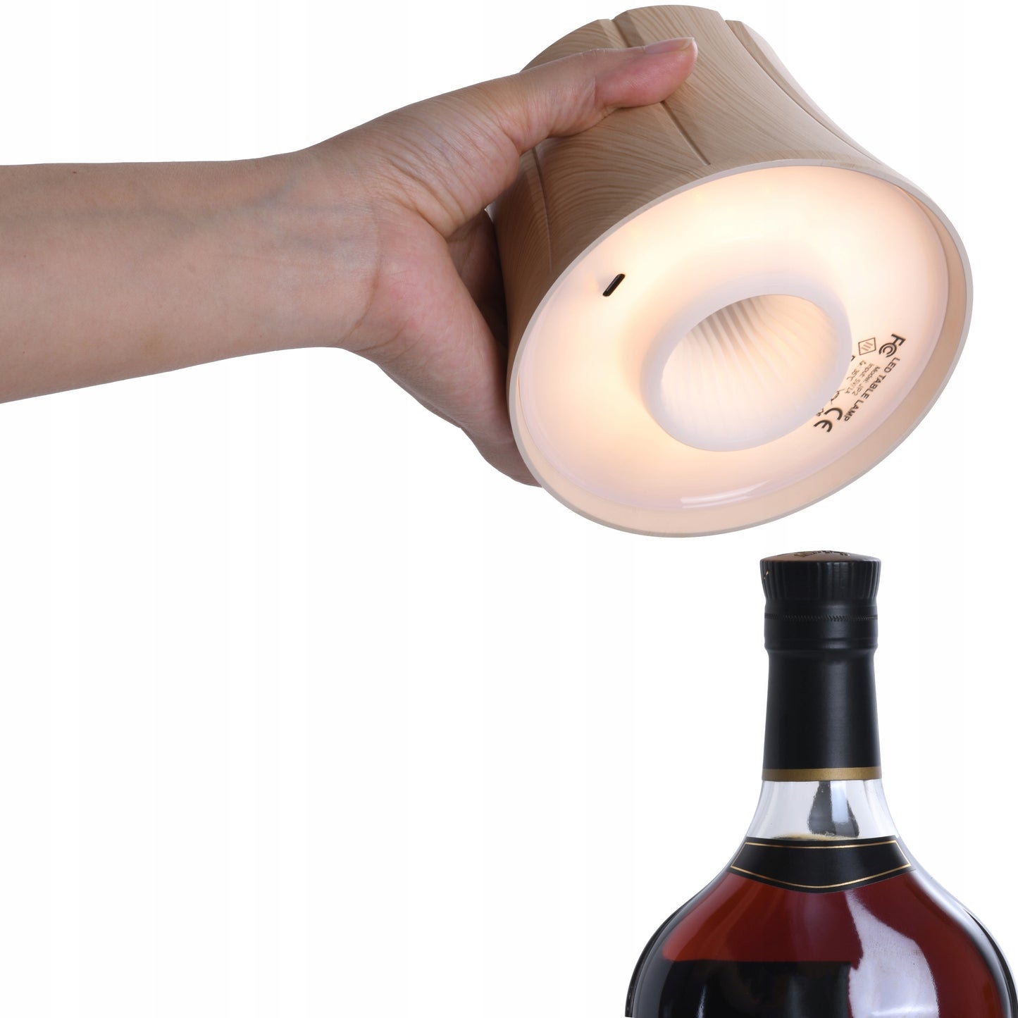 LED stalinė lemputė ant butelio 26-30 mm pasidaryk pats