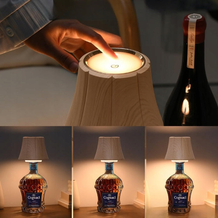 LED stalinė lemputė ant butelio 26-30 mm pasidaryk pats