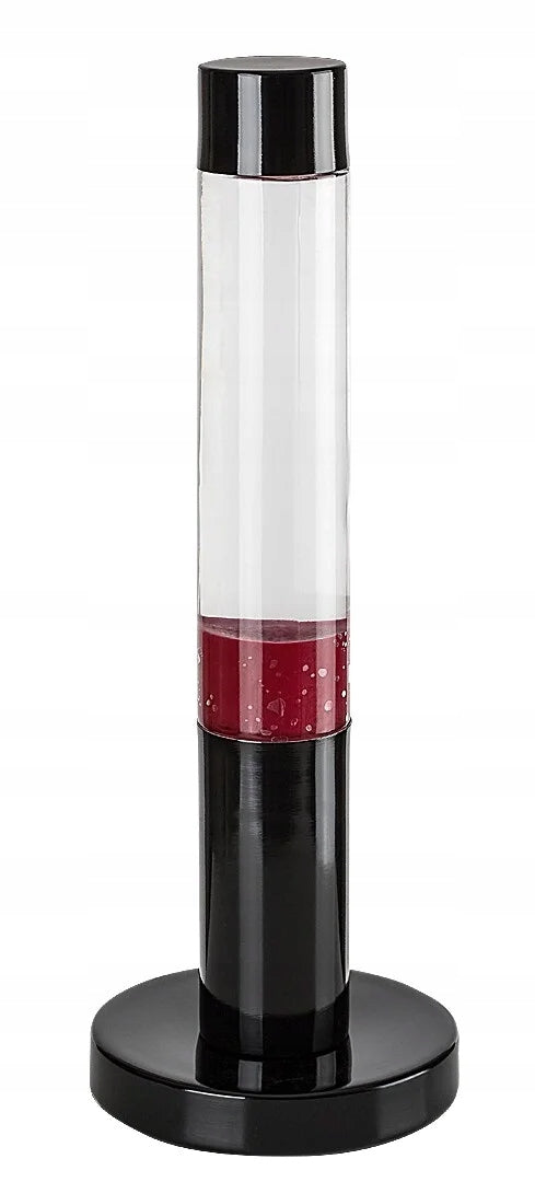 Stalinė/naktinė lemputė "Lava", juoda-raudona, 40 cm, su lempute Rabalux