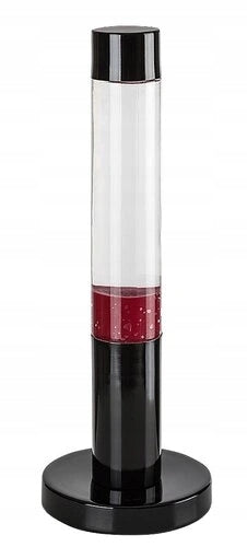 Stalinė/naktinė lemputė "Lava", juoda-raudona, 40 cm, su lempute Rabalux