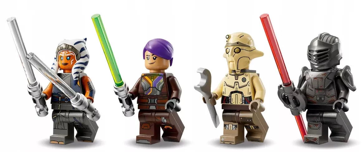 LEGO Star Wars „Jedi“ kosminis laivas T-6 Ahsokos Tano – 75362