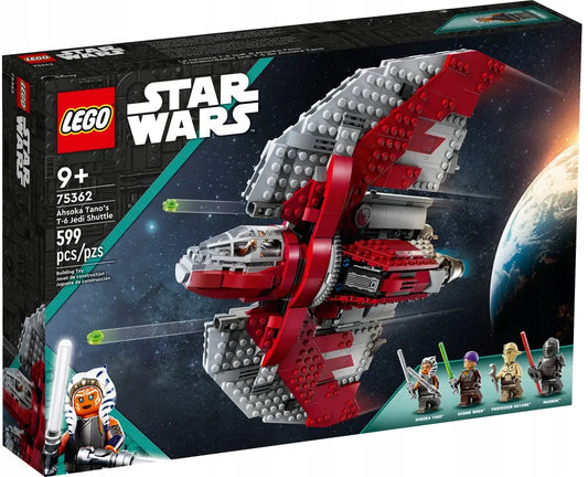 LEGO Star Wars „Jedi“ kosminis laivas T-6 Ahsokos Tano – 75362