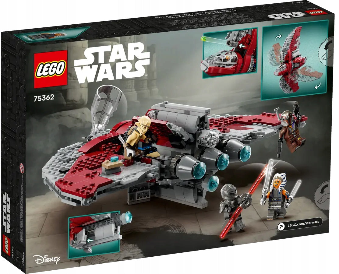 LEGO Star Wars „Jedi“ kosminis laivas T-6 Ahsokos Tano – 75362