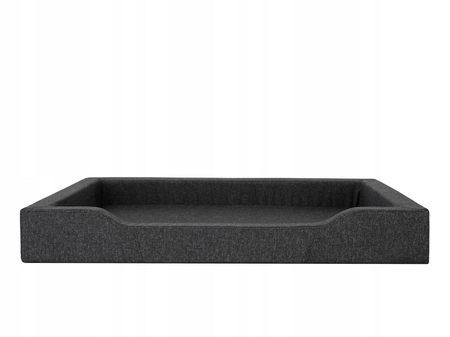 Vandeniui atspari šunų lova sofa XXL 120x80 cm, juoda