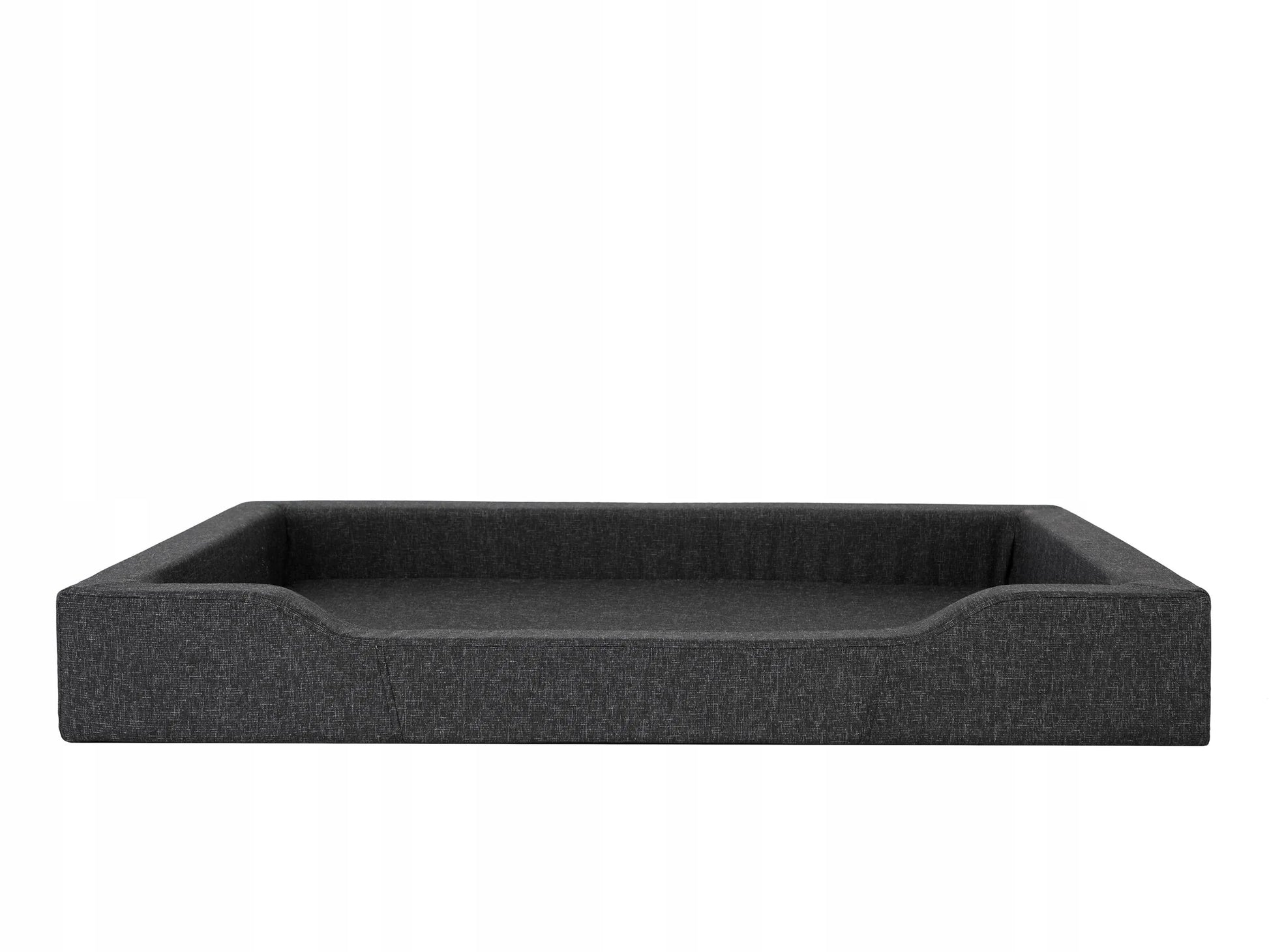 Vandeniui atspari šunų lova sofa XXL 120x80 cm, juoda