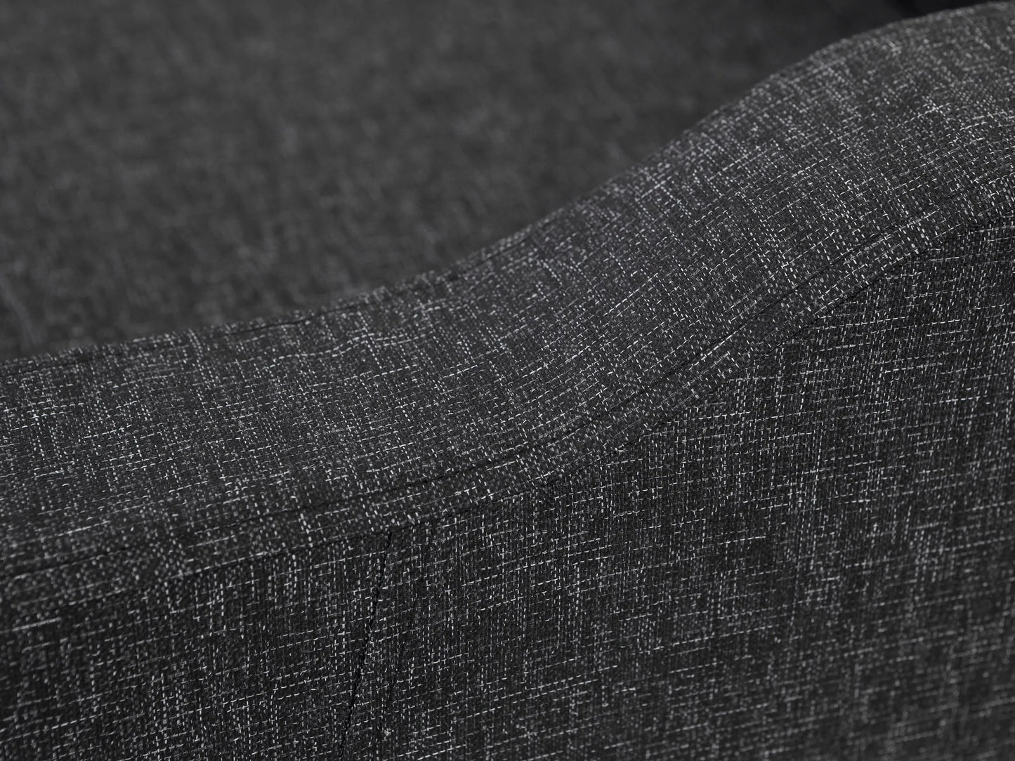 Vandeniui atspari šunų lova sofa XXL 120x80 cm, juoda