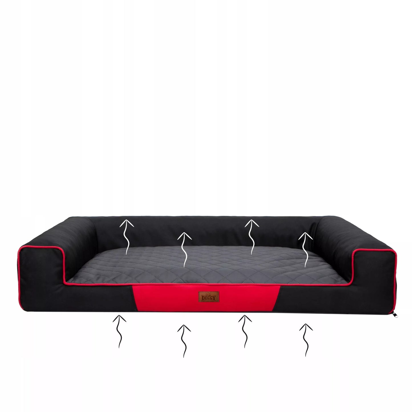 Šunų guolis, sofa lova VANDENIUI ATSPARUS nuimamas užvalkalas XL 100x65 cm