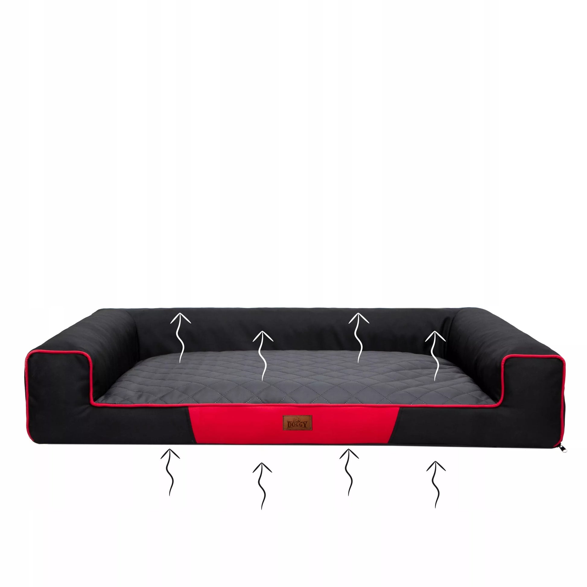 Šunų guolis, sofa lova VANDENIUI ATSPARUS nuimamas užvalkalas XL 100x65 cm