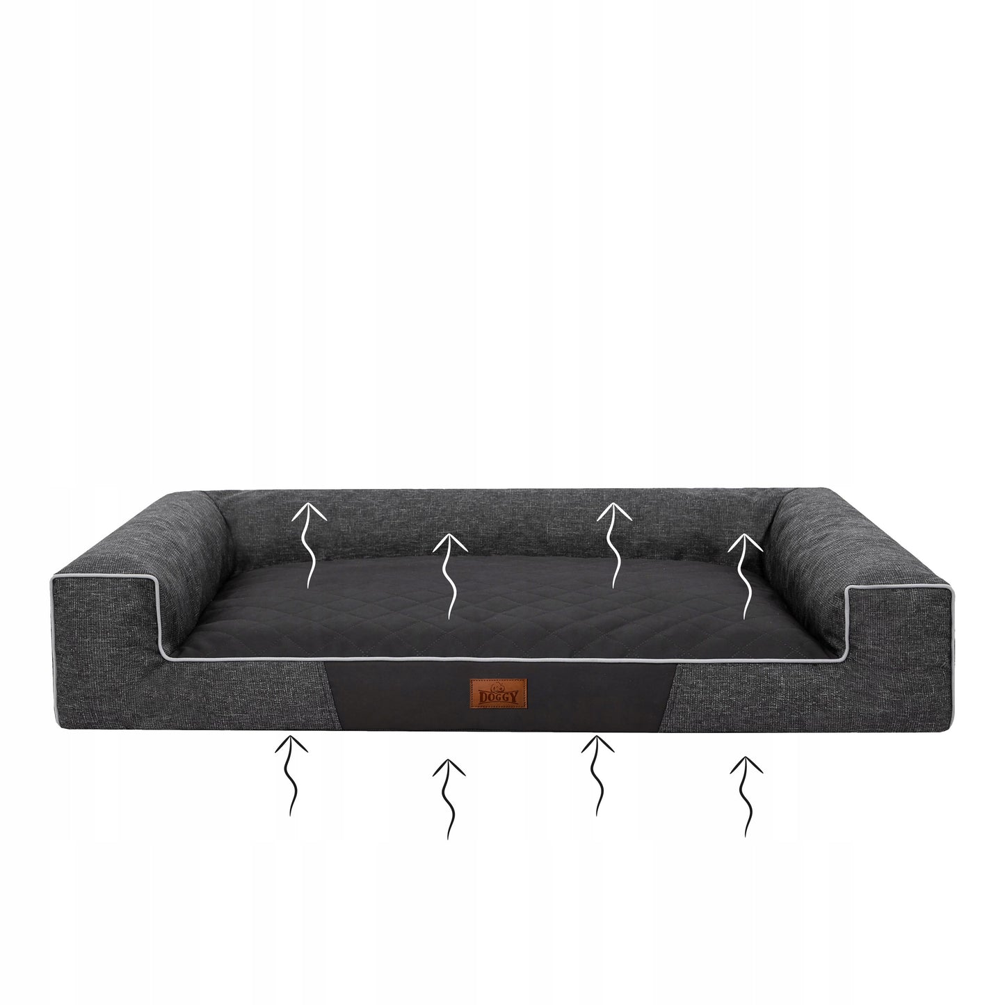 Šuns lova, Sofa Vandeniui atspari Nuimamas užvalkalas XL 100x65 cm