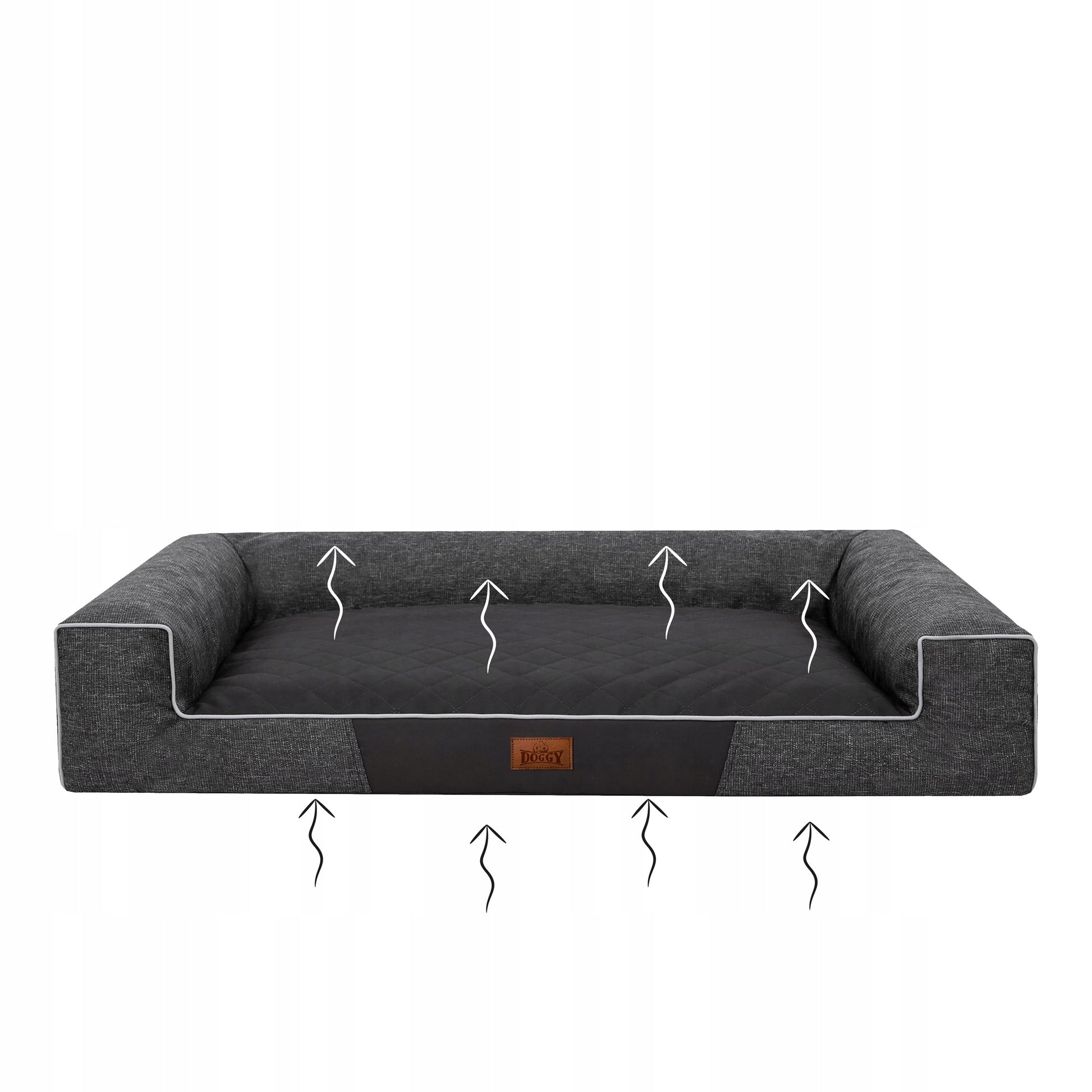 Šuns lova, Sofa Vandeniui atspari Nuimamas užvalkalas XL 100x65 cm