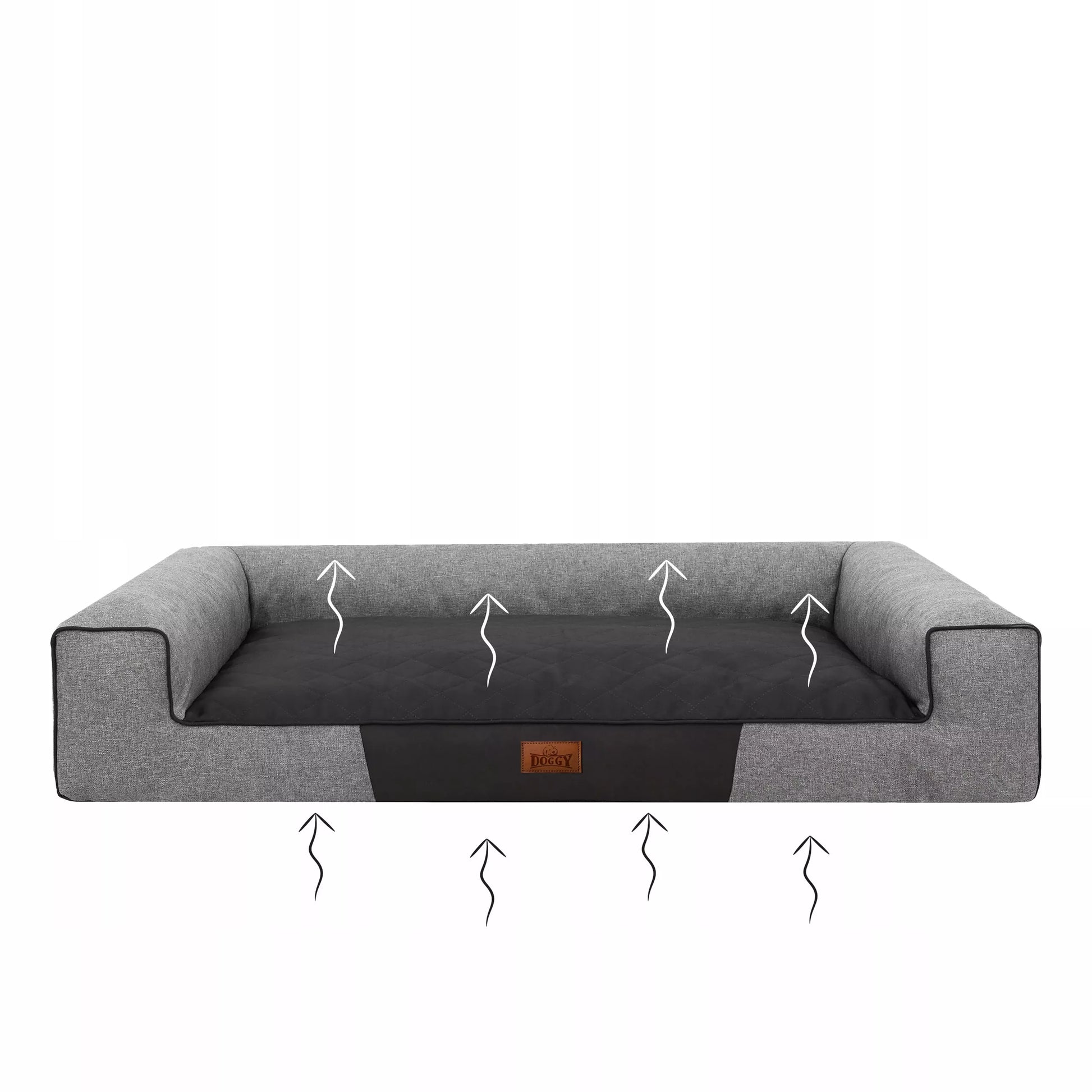 Šuns gultas, sofa, neperšlampamas, nuimamas užvalkalas, XXL 118x78 cm