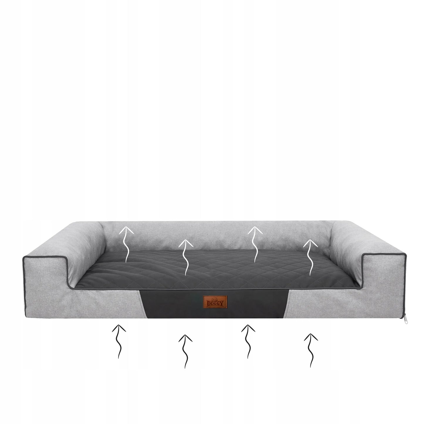 Šuns gultas, sofa, neperšlampamas, nusegamas užvalkalas, XXL 118x78 cm