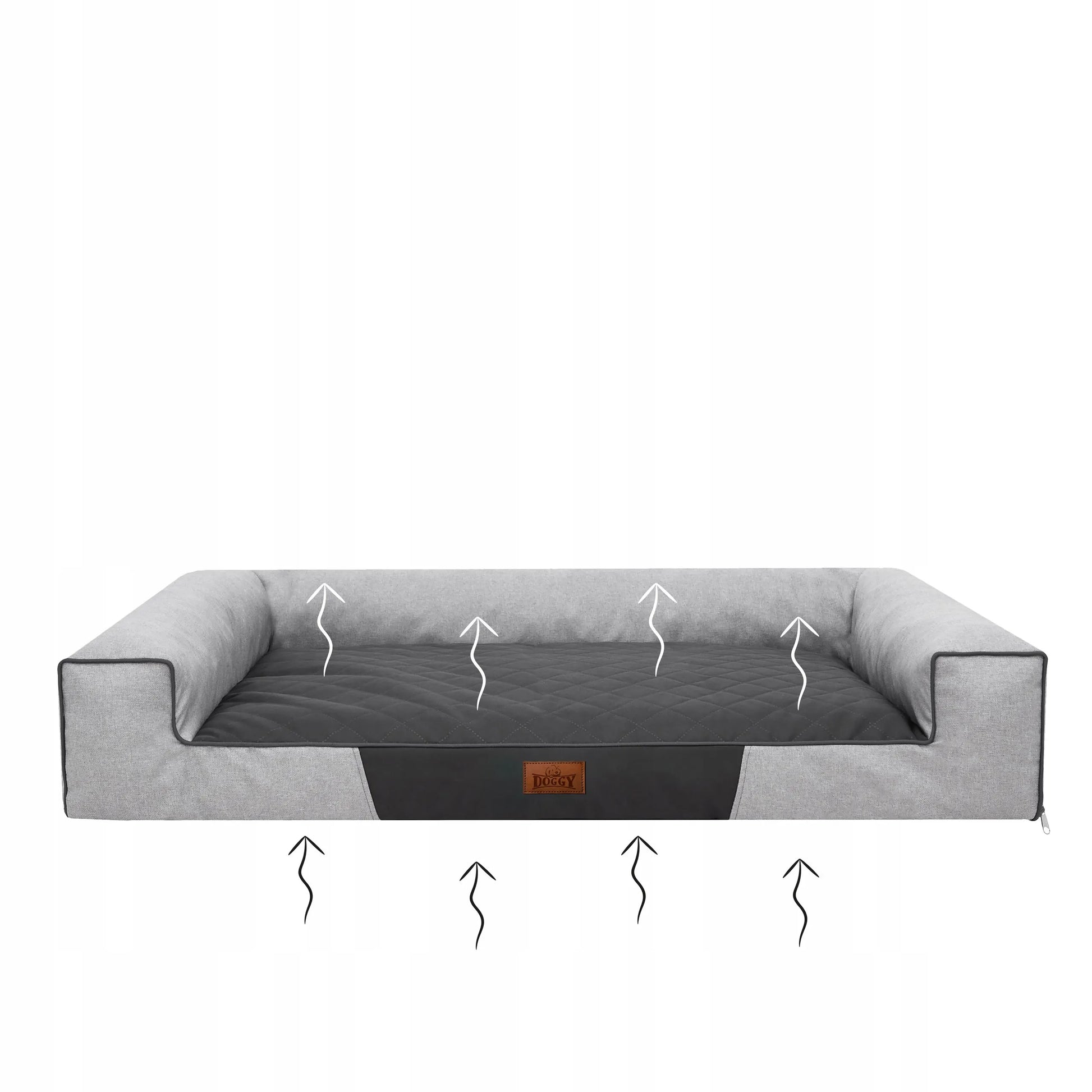 Šuns gultas, sofa, neperšlampamas, nusegamas užvalkalas, XXL 118x78 cm